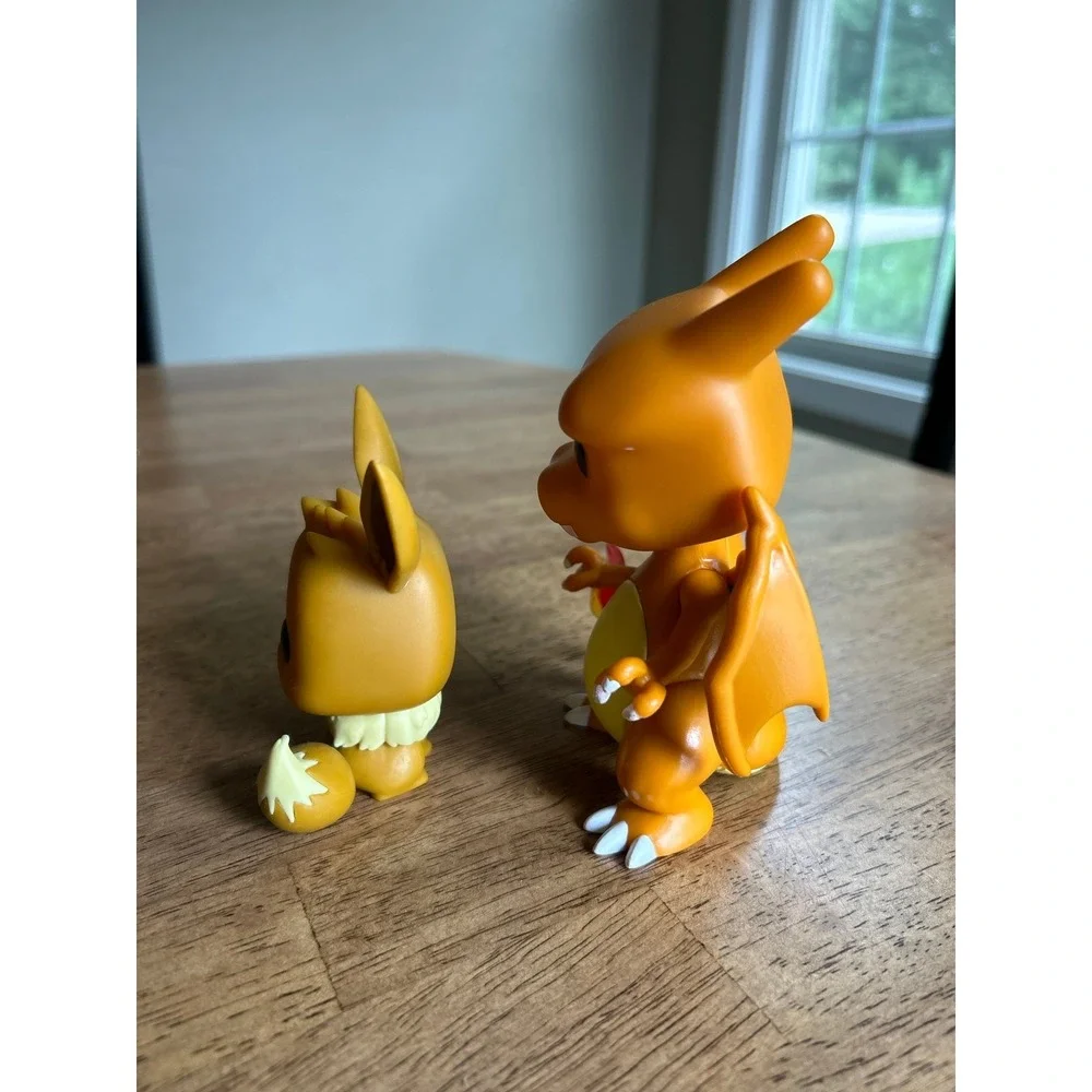Funko Pop Pokemon Charizard 843 and Eevee 577 Vinyl Figures Lot DRM210708 2021